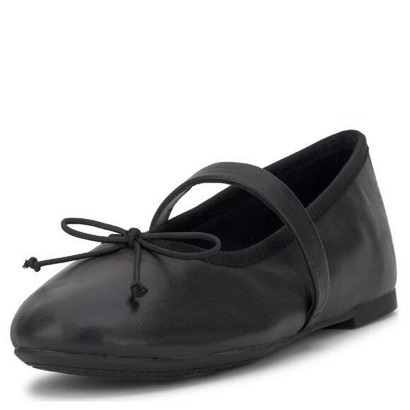 Jessica Simpson Women's AZALINA Mary Jane Flat, Black, 8 - Picture 1 of 1